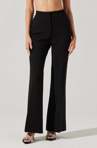 Astr - Lawson Flared Dress Pants