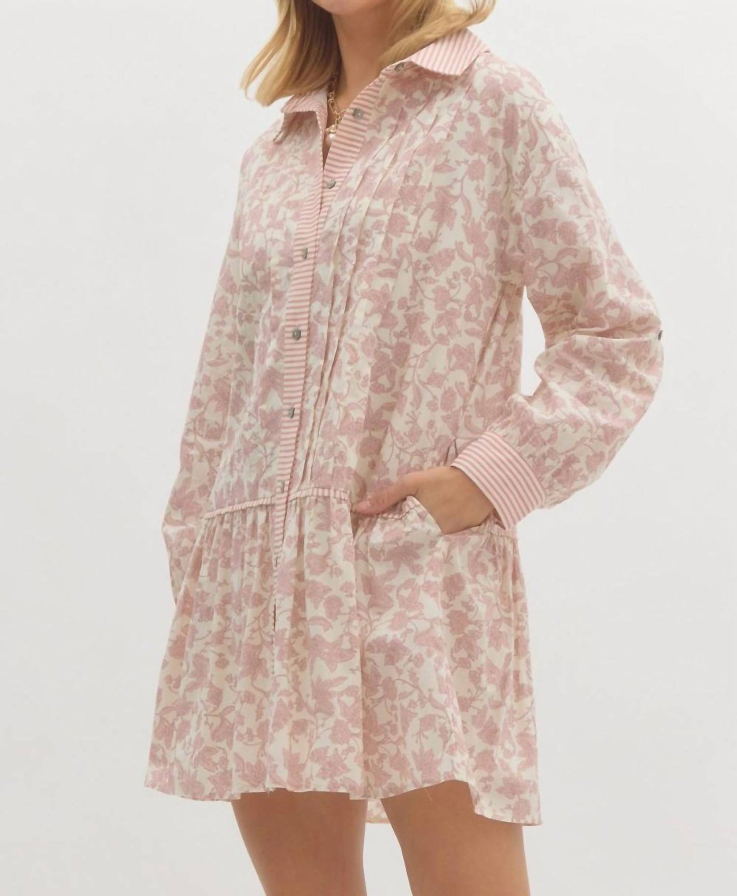 Entro - Sunday Rosè Mini Dress