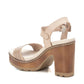 Xti - Women's Casual Heeled Platform Sandals