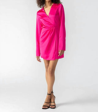 Sanctuary - Vestido envelope com detalhe de punho