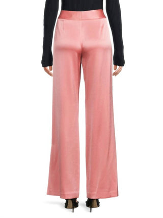Alice + Olivia - Jc Satin Wide Leg Slit Pants