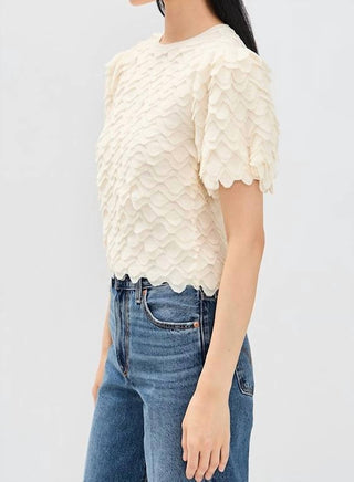 Ulla Johnson - Blusa de manga curta Ophelia