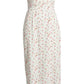 Wayf - Birdie Ruched Strapless Midi Dress