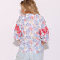 Thml - Puff Sleeve Shell Print Top