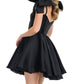 Ashleylauren - Sweetheart Neckline Mini Dress