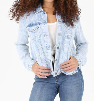 Angie - Aurora Acid Washed Jacket