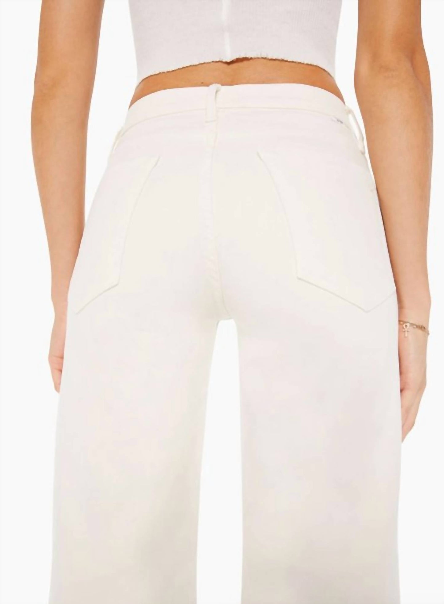 Mother - Twister Skimp Flare High-rise Pants