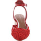 Donald Pliner - Women's Ankle Strap Lace Heel Sandal