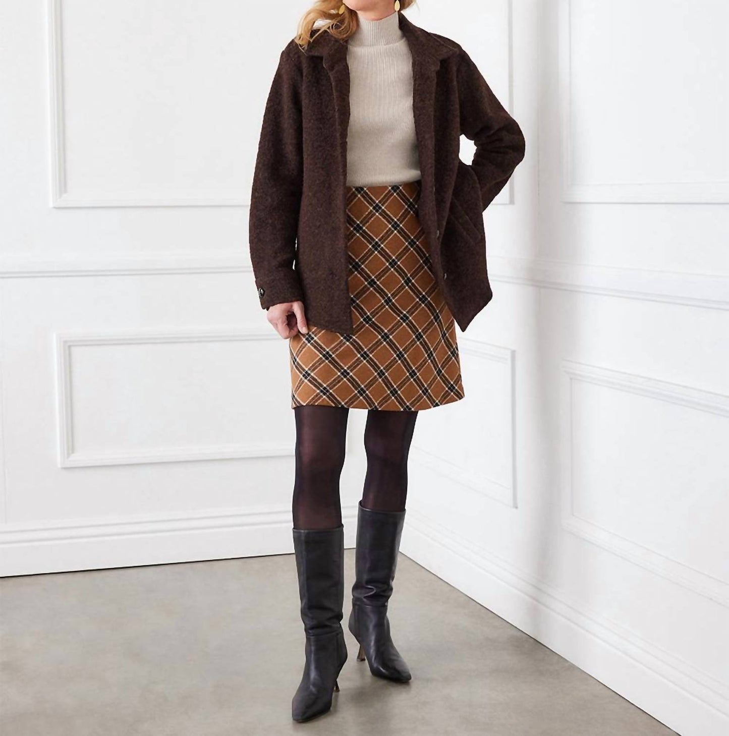 Karen Kane - Brushed Shirt Jacket