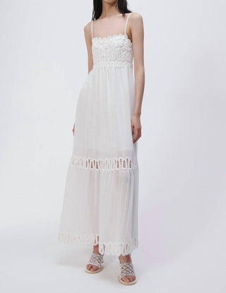Jonathan Simkhai - VESTIDO MAXI DE CROCHÊ SALANA
