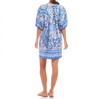 Karen Kane - Puff Sleeve Peasant Dress
