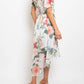Collective Rack - Floral Ruffle Midi Dress