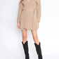 4Si3Nna - Estella Knit Sweater Dress