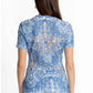 Johnny Was - ELEANOR SHORT SLEEVE MESH TEE