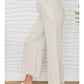 Milio Milano - Linen pant fringe hem