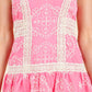 Baby Pink - Finley Embroidered Mini Dress