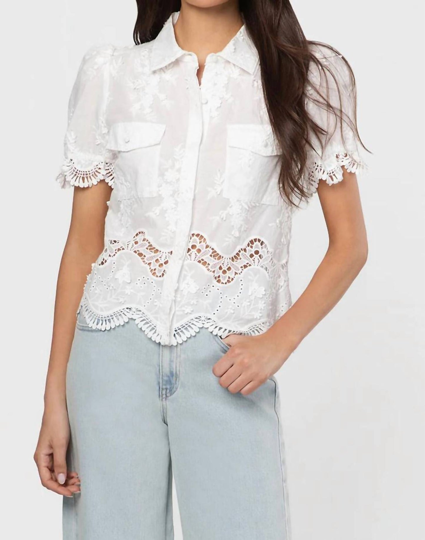 Generation Love - Mina 3d voile shirt