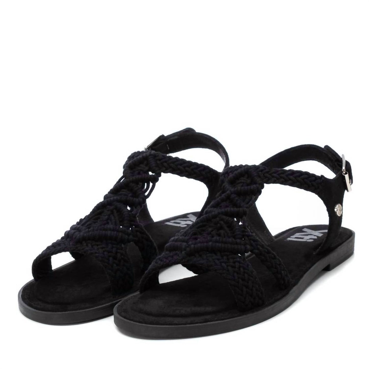 Xti - WOMEN'S BRAIDED STRAP FLAT SANDALS