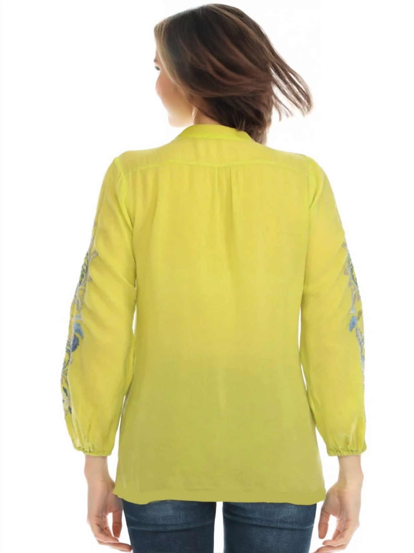 Johnny Was - Eleana Embroidered Blouse