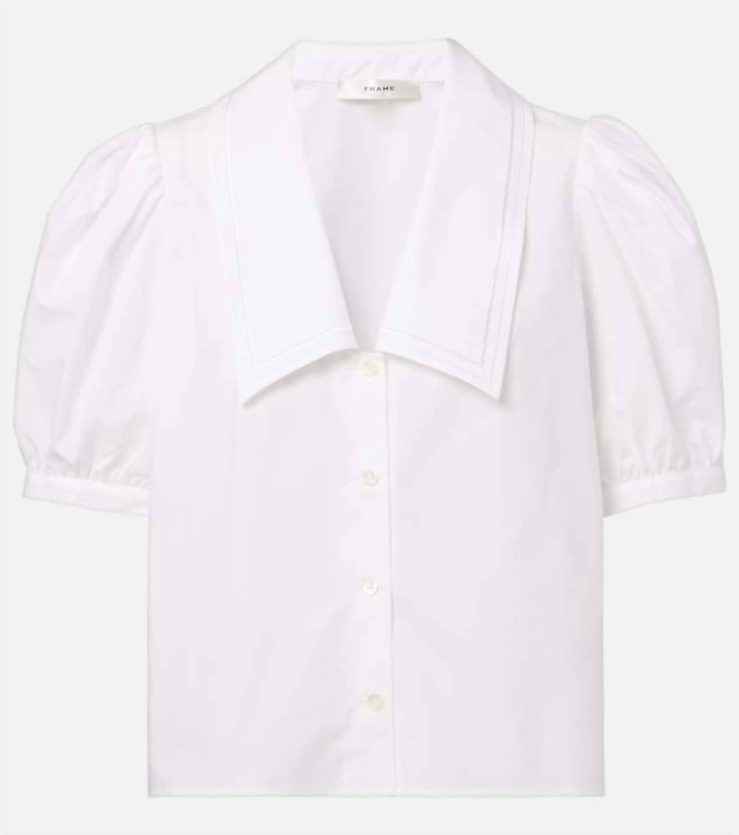 Frame - Sailor Puff Sleeve Blouse