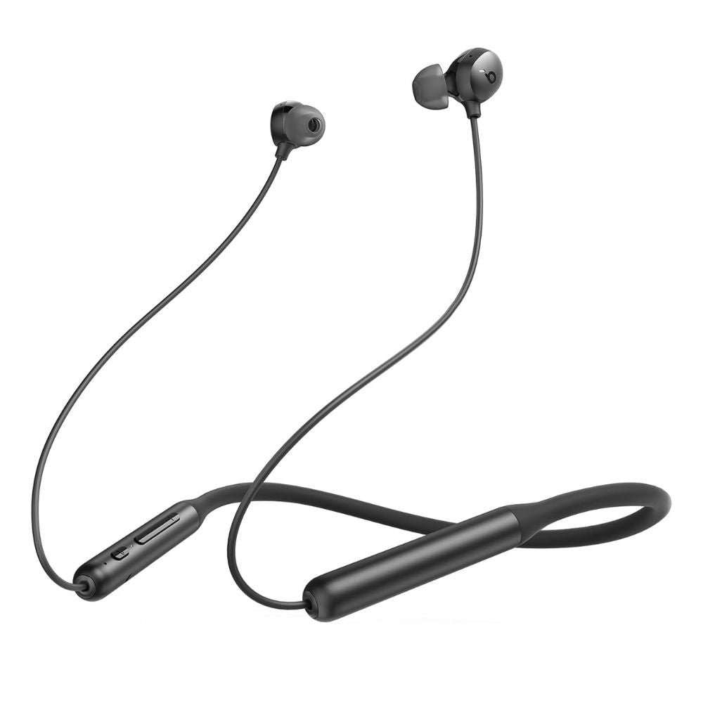 Soundcore da Anker - Fones de ouvido sem fio Life U2i com faixa de pescoço, 22 horas de reprodução, drivers de 10 mm, IPX5, preto