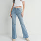 Jbd. - Double Button Flare Jeans