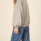 Project Social T - Love Language Mock Neck Sweater