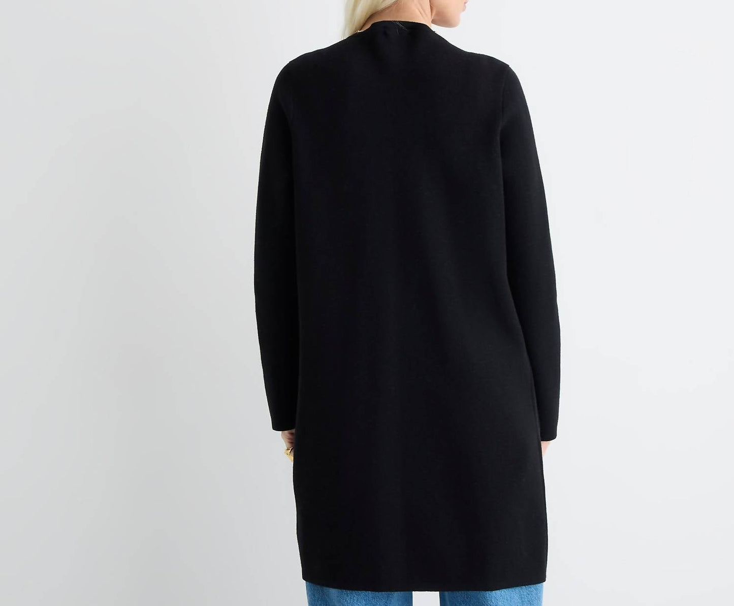 J.Crew - Juliette Collarless Sweater-blazer