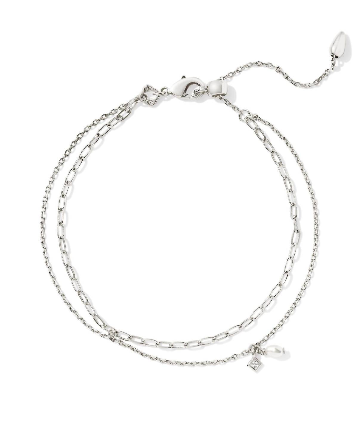 Kendra Scott - Eve Multi Strand White Pearl Bracelet