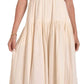 Elan - One Shoulder Smocked Maxi Dress
