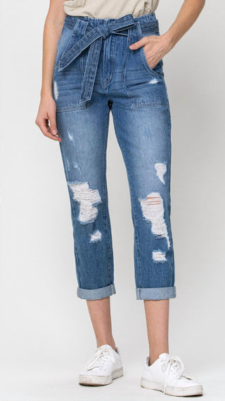 Vervet By Flying Monkey - JEANS CROPPED EMMA