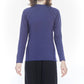 Matthildur - Emilia Contrast Stitching Long Sleeve Top
