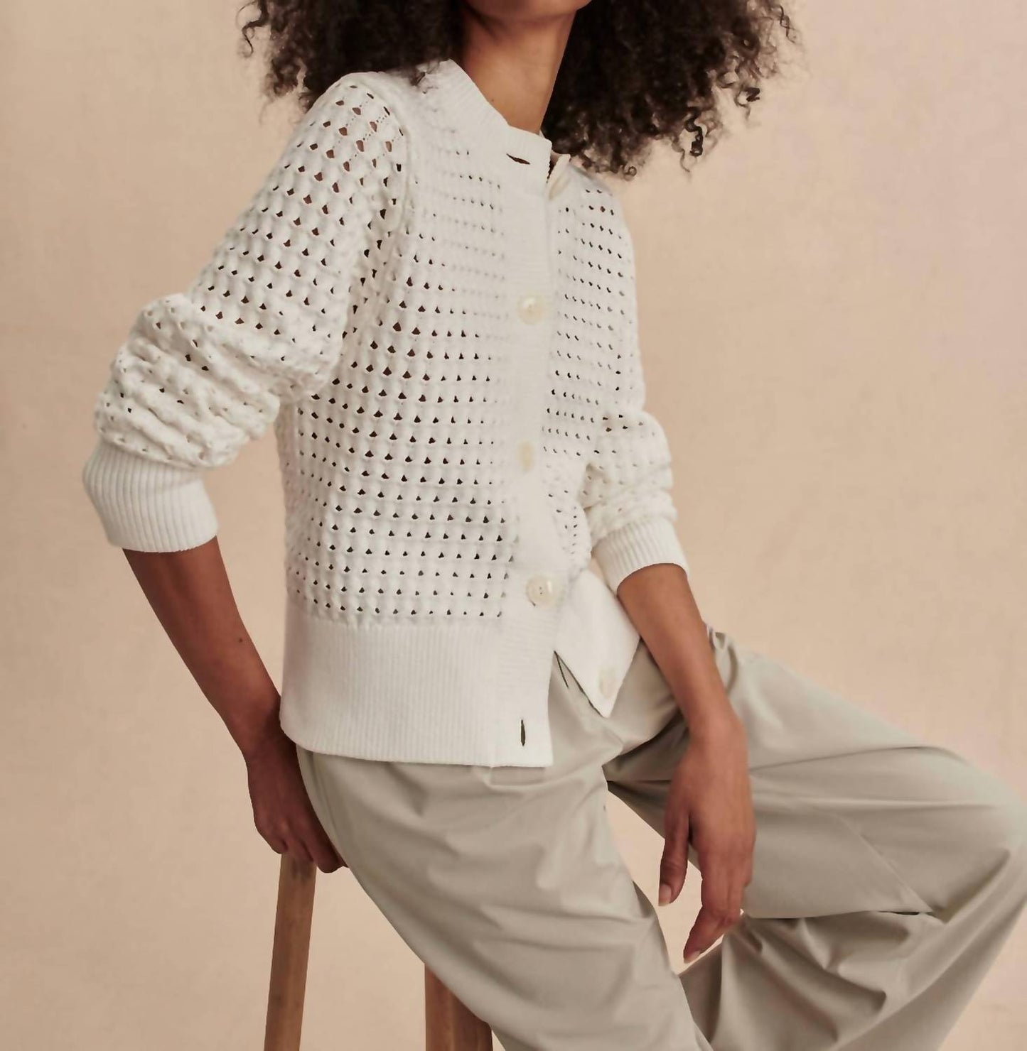Varley - Bettina Textured Knit Jacket