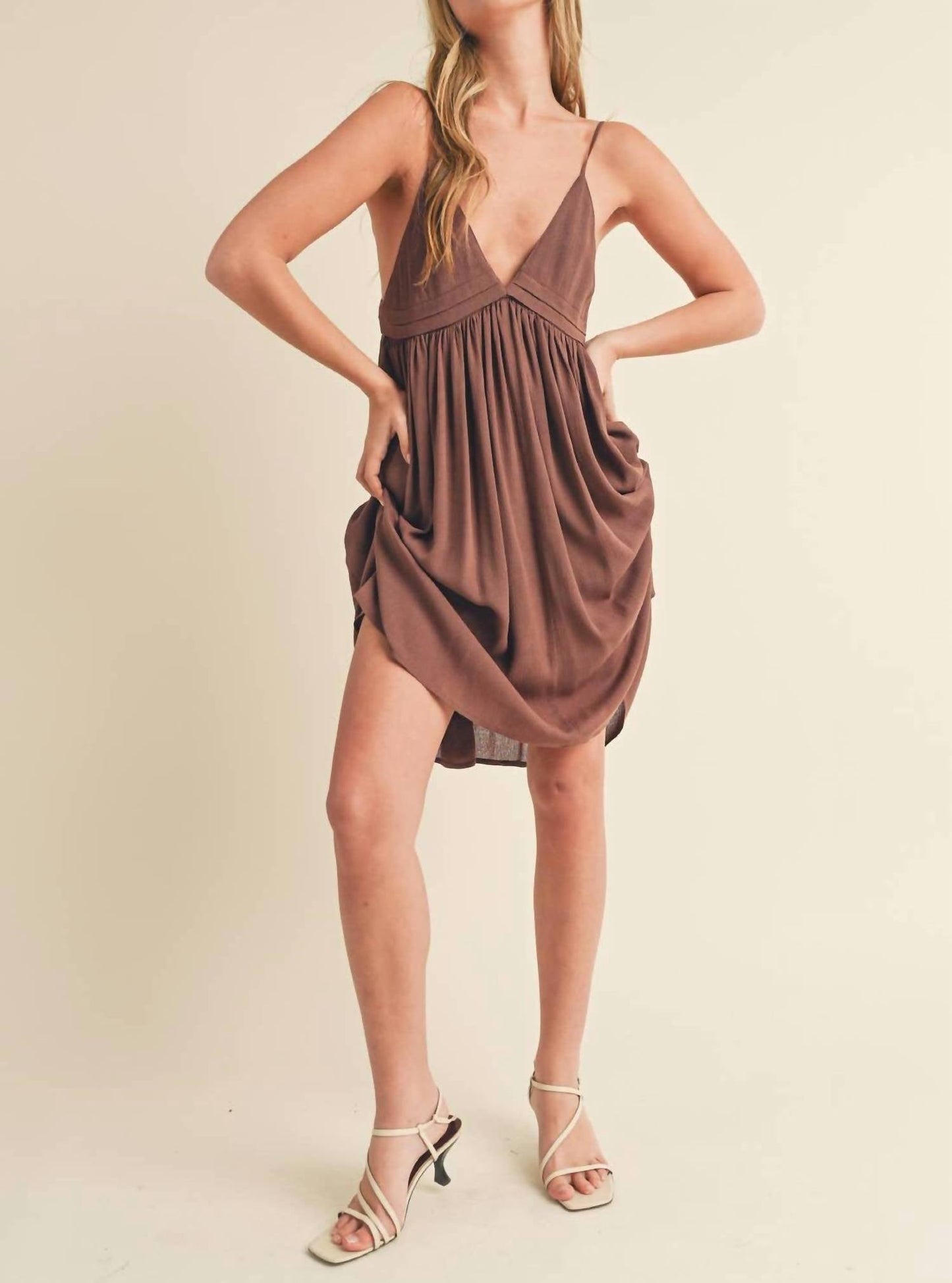 Aemi + Co - Sleeveless Mini Dress