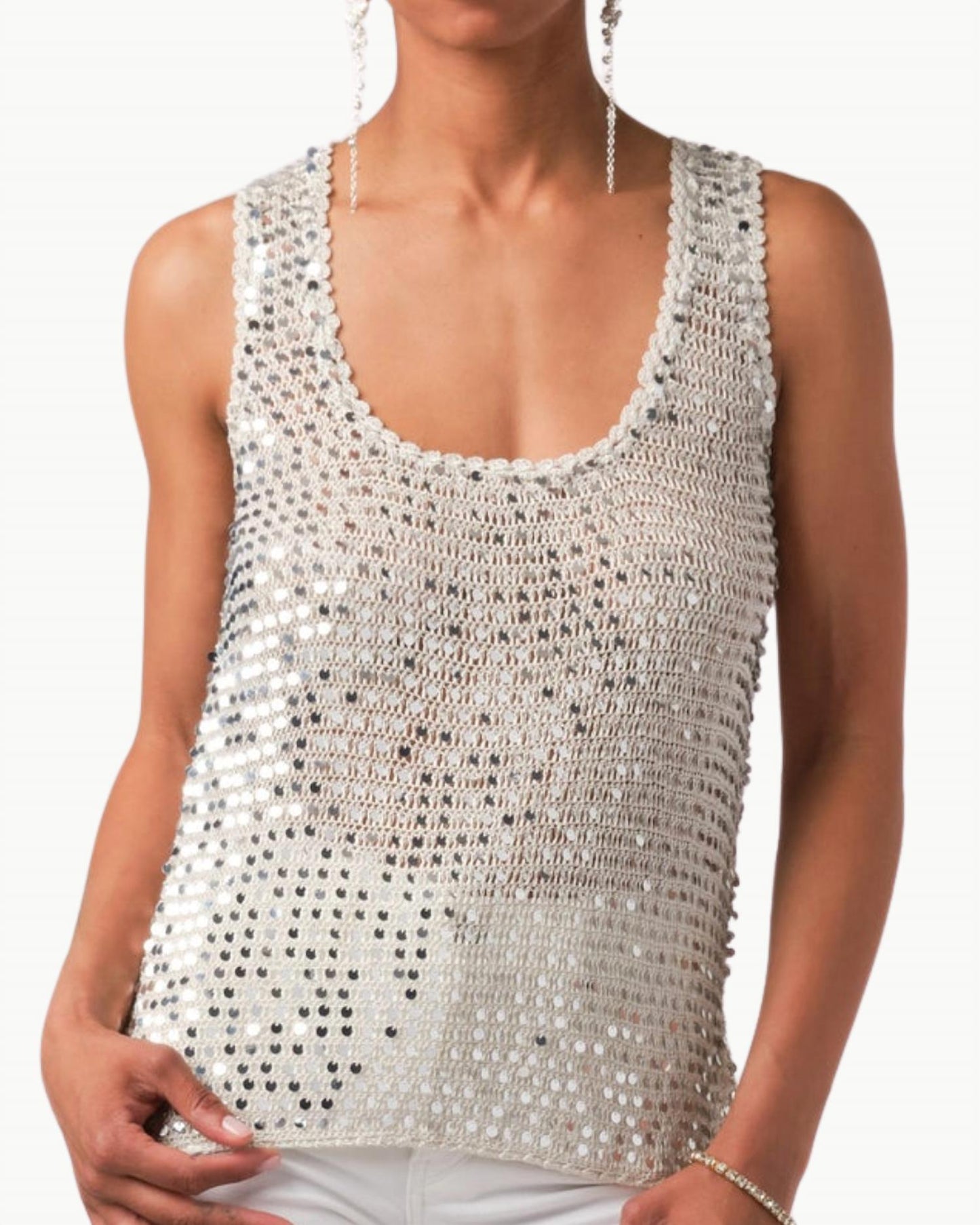 Calypso St. Barth - Lucia Scalloped Edge Top