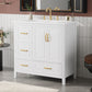 Bathroom Vanity With Sink, Soft Closing Doors & Drawers