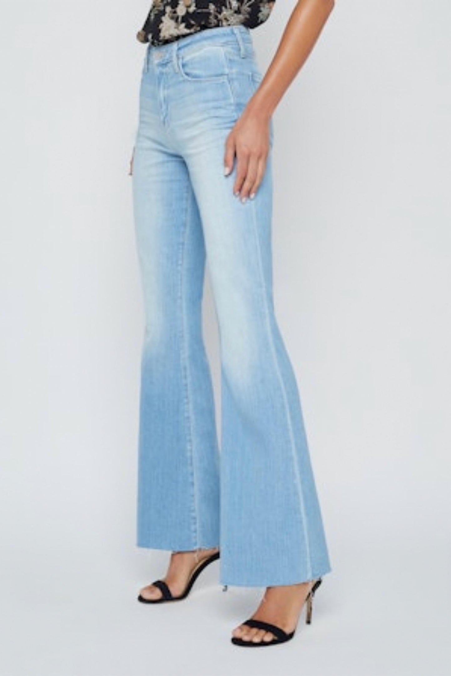 L'Agence - Sera High Rise Flare Jeans
