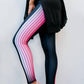 Playground - Women's Fame Pink Track Mid Rise Legging