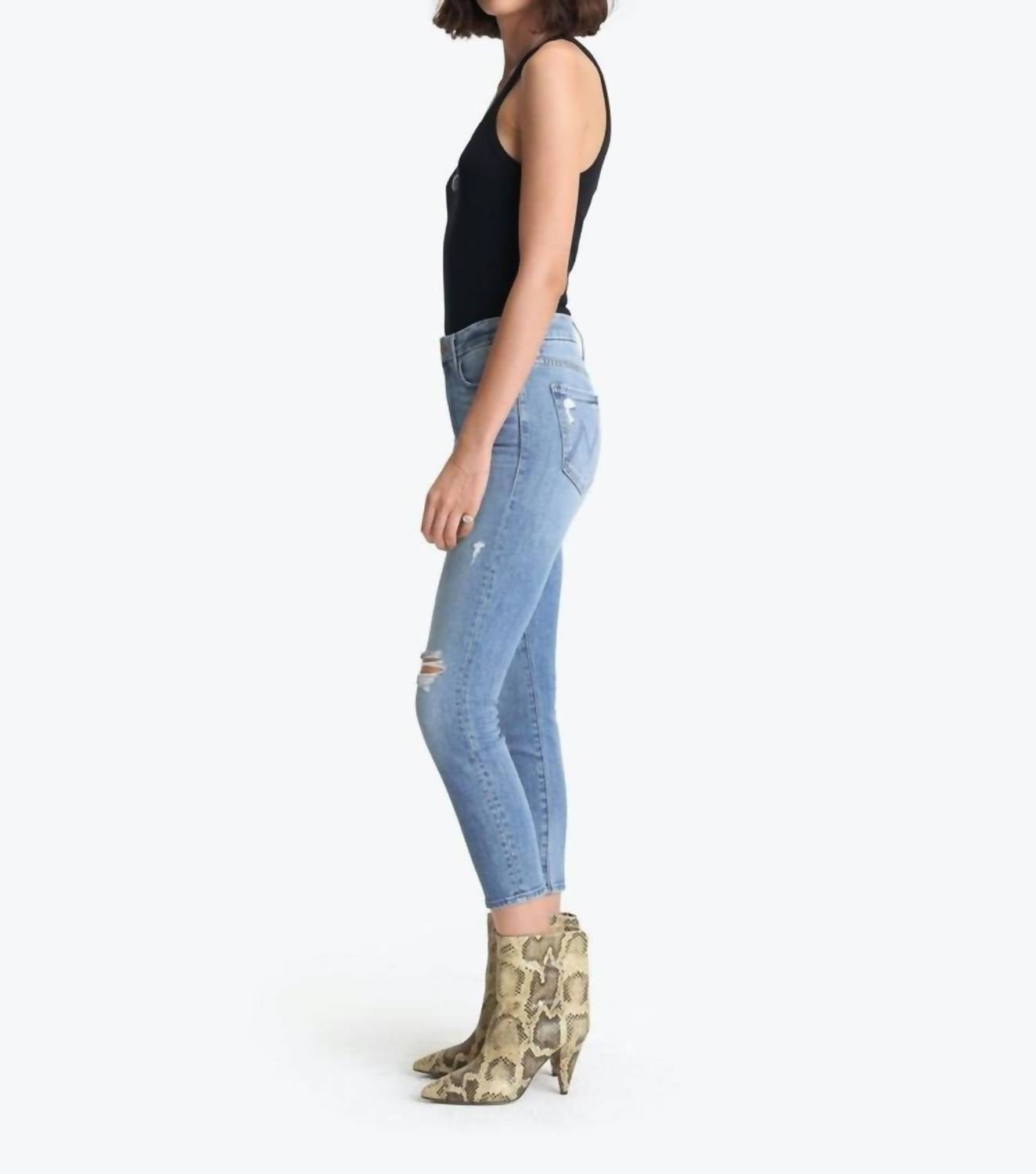 Mother - High Waisted Looker Crop Jean