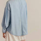 Free People - Denim Dreaming Pullover Top
