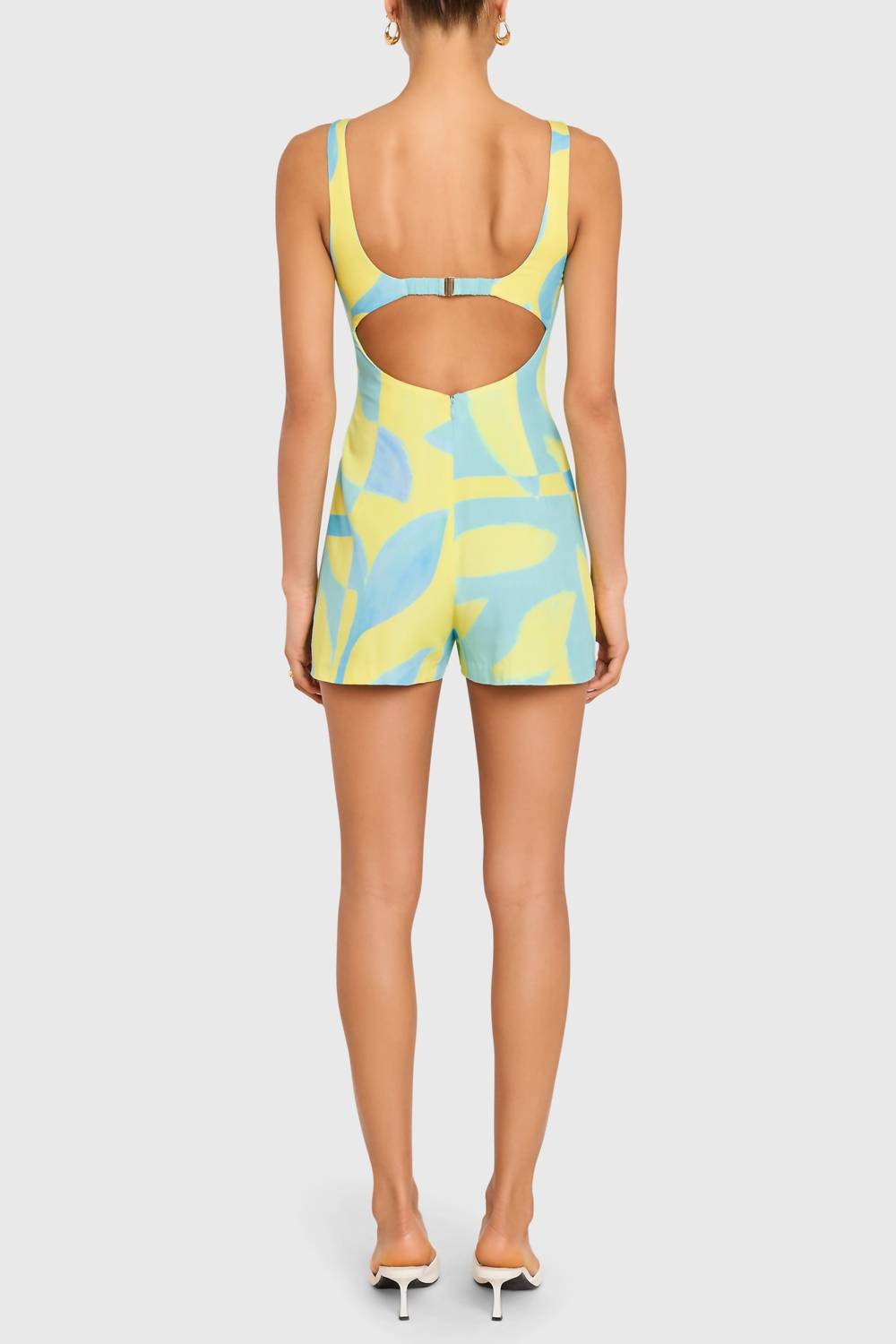 Amanda Uprichard - Francie Vibrant Sleeveless Romper