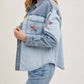 Bluivy - Denim Star Patchwork Shirt