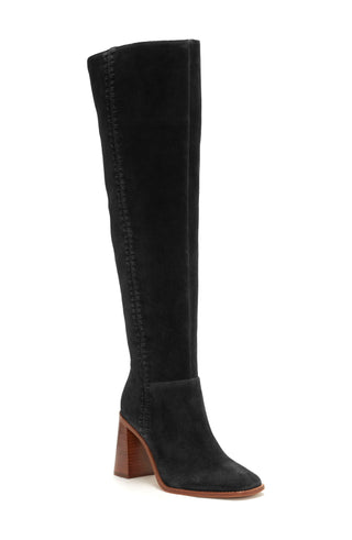 Vince Camuto Englea Over the Knee Boot in Black (No Box), Size 5.5