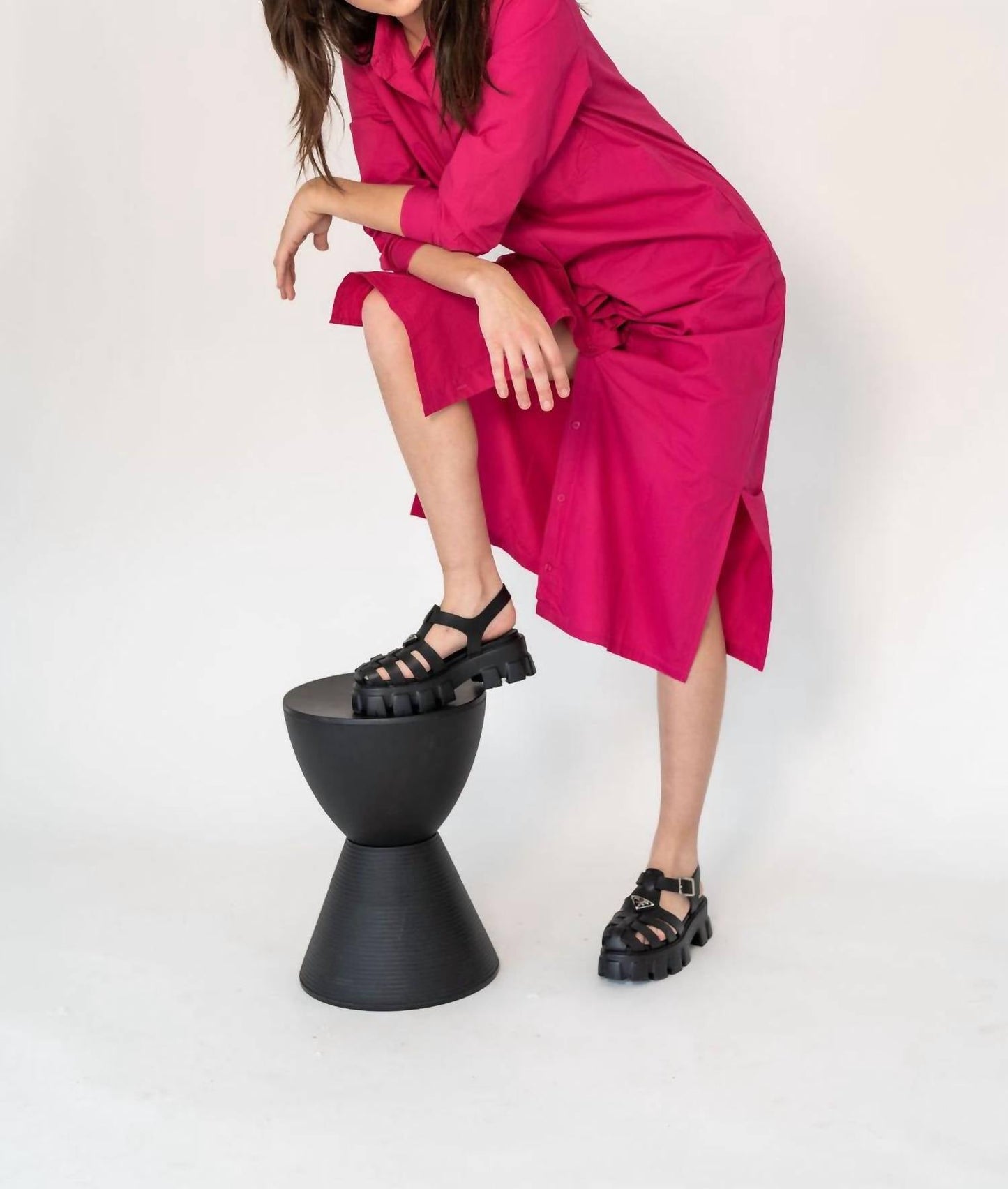 Recollection Brand - Maxi Shirt Dress