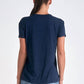 Elan - Blusa de gola redonda Amour