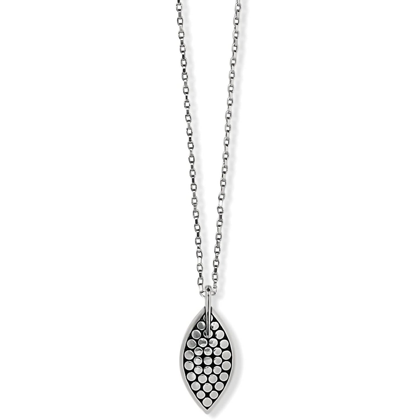 Brighton - Woman's Pebble Leaf Short Necklace