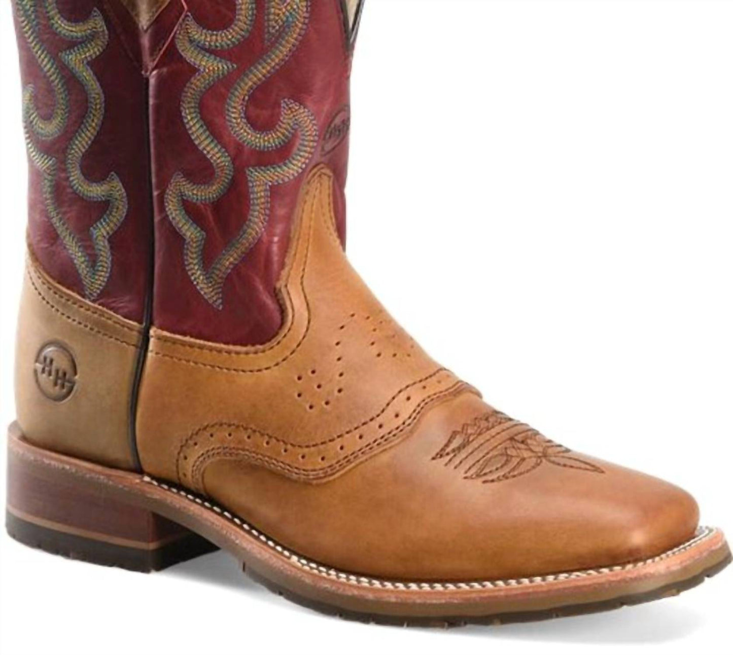 Double-H Boots - Men's Odie Ice Sole Square Toe Western Boot