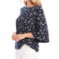 Karen Kane - Flare Sleeve Pick-up Top