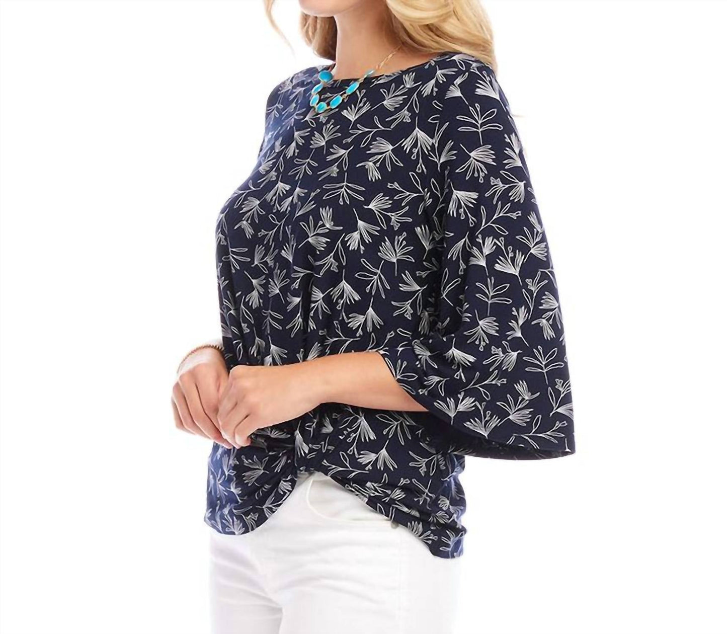 Karen Kane - Flare Sleeve Pick-up Top
