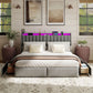 King Upholstered Bed Frame With 4 Storage Drawers, RGB LED Lights & USB / Type-C Charging Station